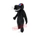 Black Lightweight Leopard Mascot Costume Black Lightweight Leopard Mascot Costume