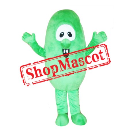 Happy Green Bean Mascot Costume