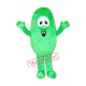 Happy Green Bean Mascot Costume