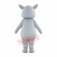 Happy Rhinoceros Mascot Costume Happy Rhinoceros Mascot Costume