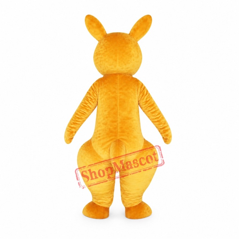 Cute Kangaroo Adult Mascot Costume Cute Kangaroo Adult Mascot Costume