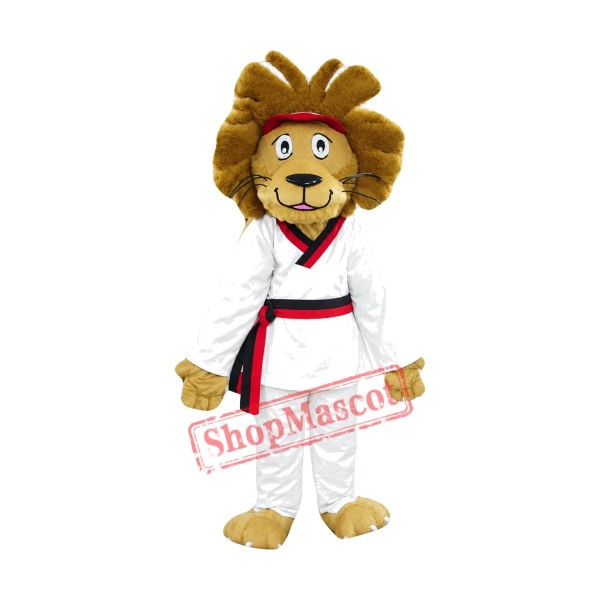 Judo Dress Lion Mascot Costume Judo Dress Lion Mascot Costume