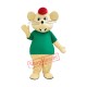 Happy Yellow Mouse Mascot Costume Happy Yellow Mouse Mascot Costume