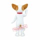 Lovely White & Brown Dog Mascot Costume Lovely White & Brown Dog Mascot Costume
