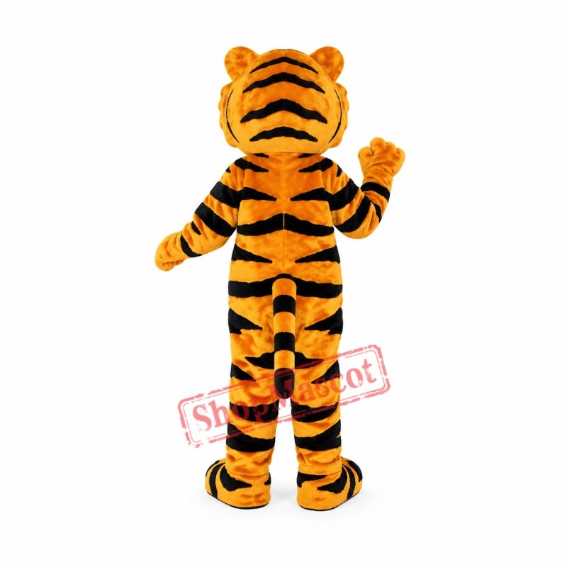 Realistic Wild Tiger Mascot Costume Realistic Wild Tiger Mascot Costume