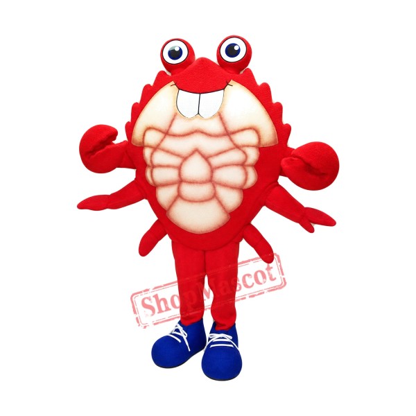 Realistic Crab Mascot Costume