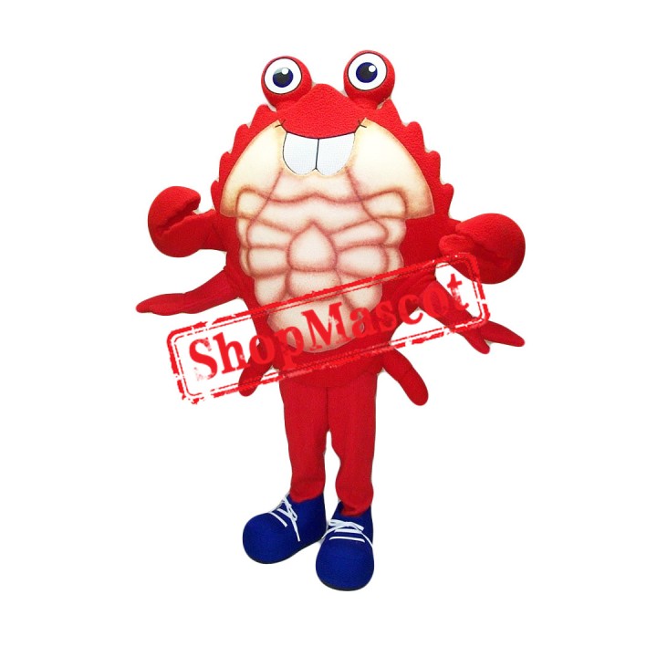 Realistic Crab Mascot Costume