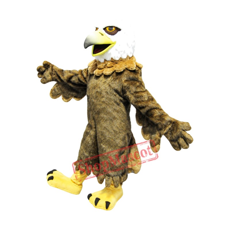 Superb Eagle Mascot Costume Superb Eagle Mascot Costume