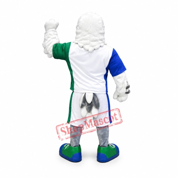 Power White Eagle Mascot Costume