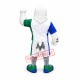 Power White Eagle Mascot Costume Power White Eagle Mascot Costume