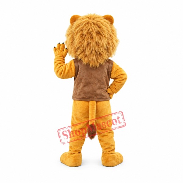 Power Realistic Lion Mascot Costume Power Realistic Lion Mascot Costume