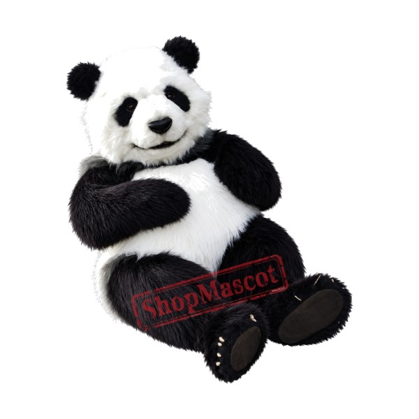 Lovely Realistic Panda Mascot Costume Lovely Realistic Panda Mascot Costume