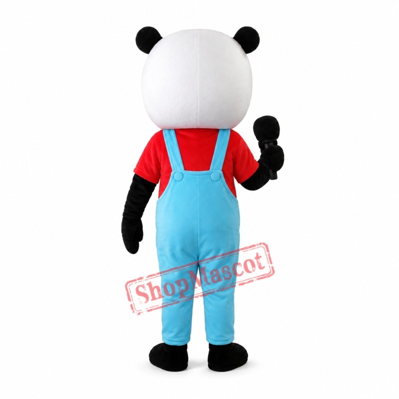 Fierce Panda Mascot Costume Fierce Panda Mascot Costume