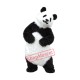 Realistic Wild Panda Mascot Costume Realistic Wild Panda Mascot Costume