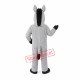 Friendly Grey Donkey Mascot Costume Friendly Grey Donkey Mascot Costume