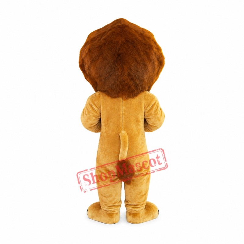 Superb Alex the Lion Mascot Costume