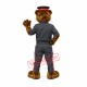 Friendly Police Bear Mascot Costume