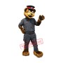 Friendly Police Bear Mascot Costume