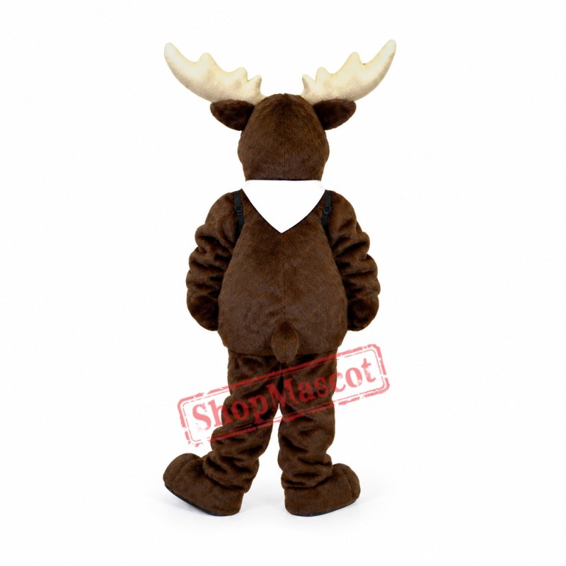 Lovely Moose Mascot Costume Lovely Moose Mascot Costume