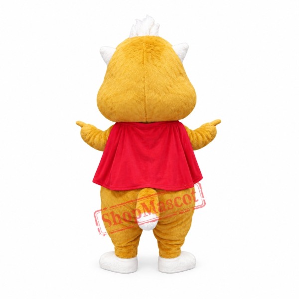 Lovely Yellow Mouse Mascot Costume Lovely Yellow Mouse Mascot Costume