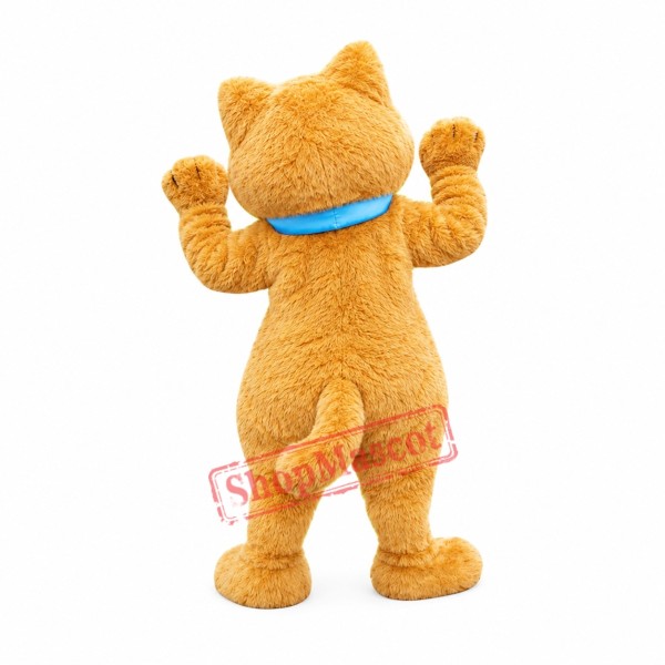 Superb Brown Cat Mascot Costume Superb Brown Cat Mascot Costume