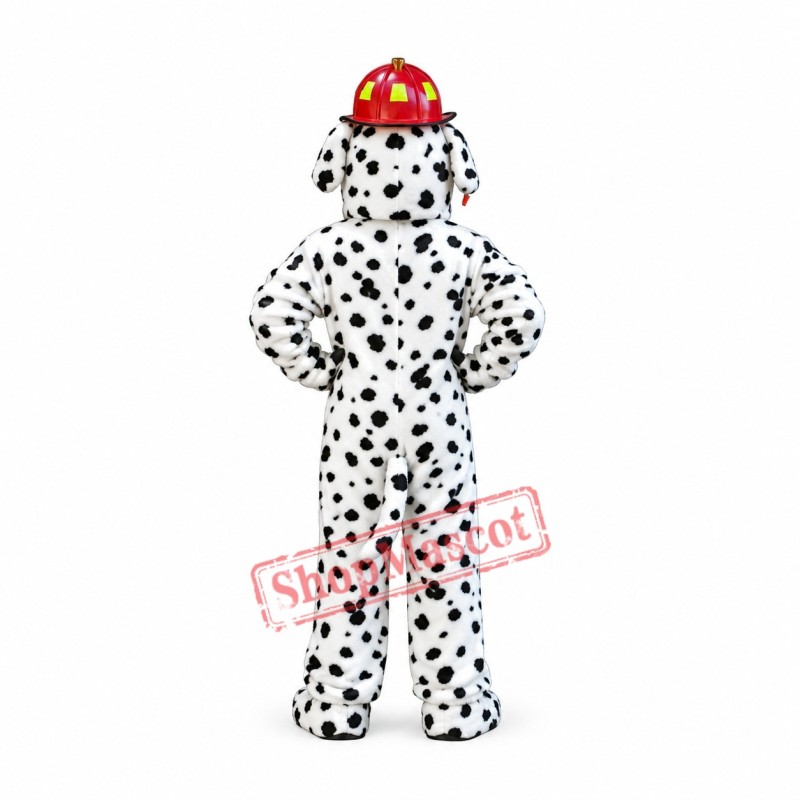 Dalmatian Fire Dog Mascot Costume
