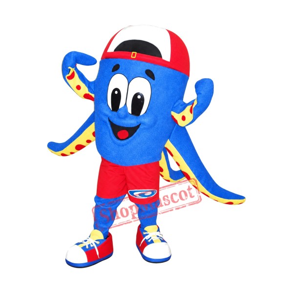 Superb Octopus Mascot Costume