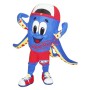 Superb Octopus Mascot Costume