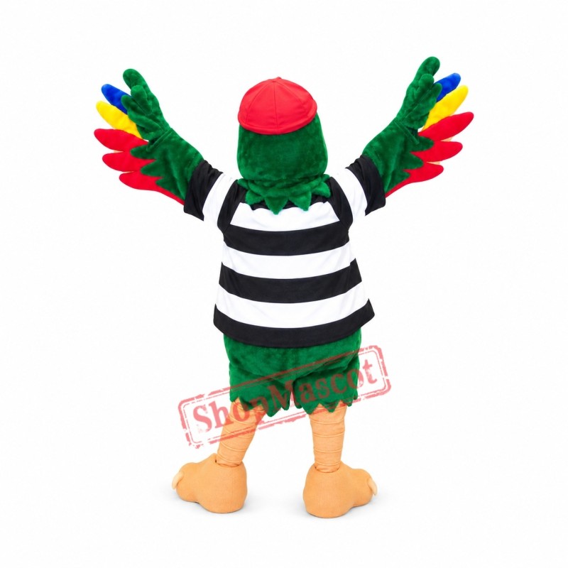 Superb Parrot Mascot Costume Superb Parrot Mascot Costume