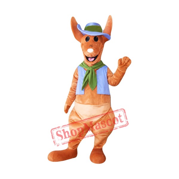 College Kangaroo Mascot Costume College Kangaroo Mascot Costume