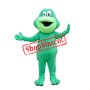 Superb Green Frog Mascot Costume