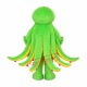Superb Green Octopus Mascot Costume Superb Green Octopus Mascot Costume
