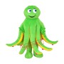 Superb Green Octopus Mascot Costume