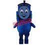 Blue Train Mascot Costume