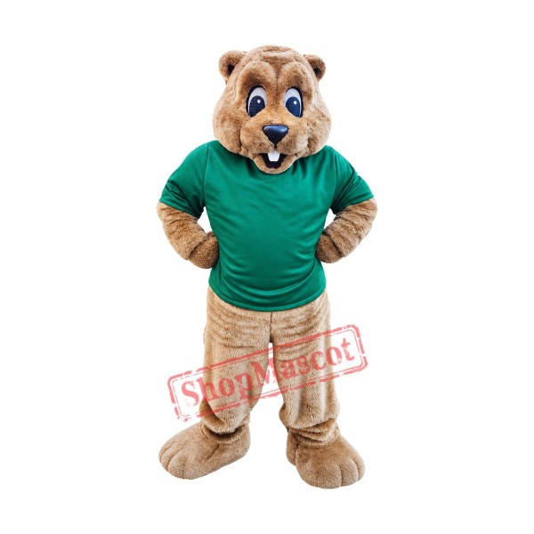 Superb College Beaver Mascot Costume