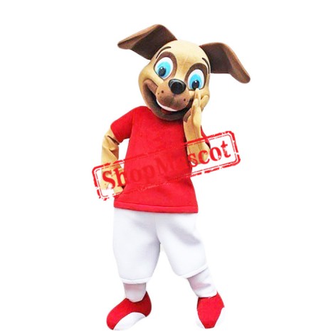 Superb Cute Dog Mascot Costume