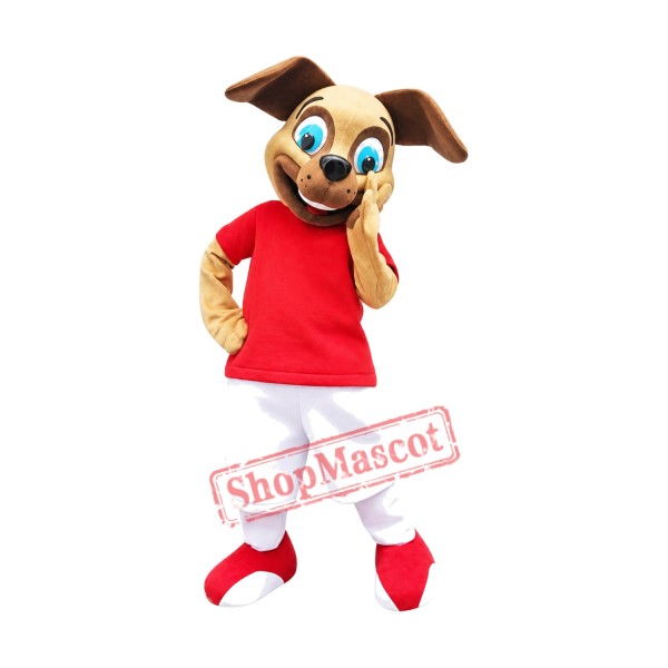 Superb Cute Dog Mascot Costume