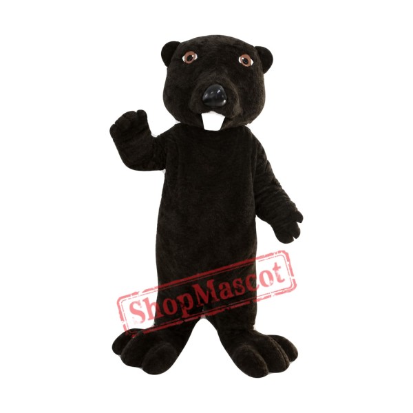 Superb Brown Beaver Mascot Costume Superb Brown Beaver Mascot Costume