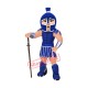 Superb Blue Spartan Mascot Costume Superb Blue Spartan Mascot Costume