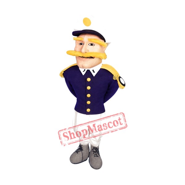 Superb Admiral Mascot Costume