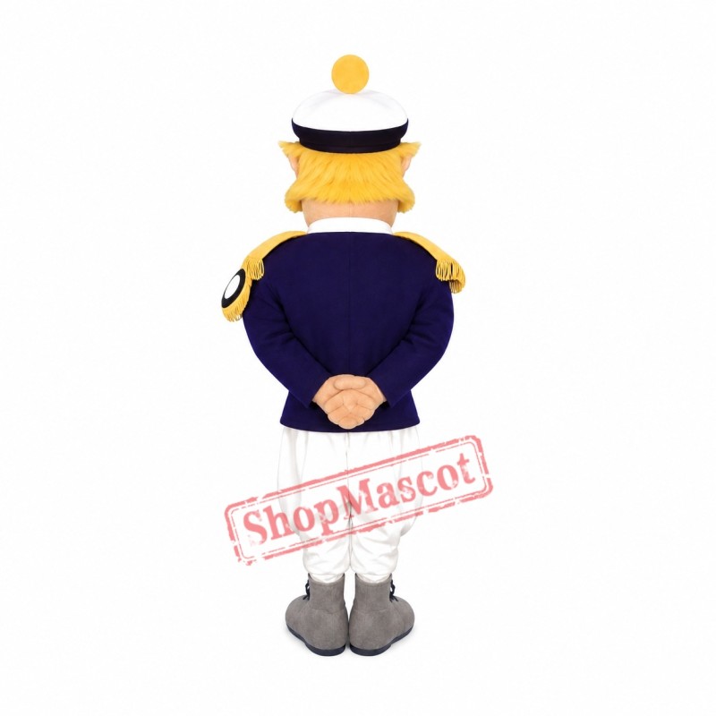 Superb Admiral Mascot Costume