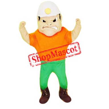 Superb Miner Mascot Costume