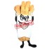 Superb French Fries Mascot Costume