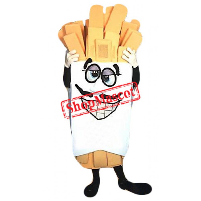 Superb French Fries Mascot Costume