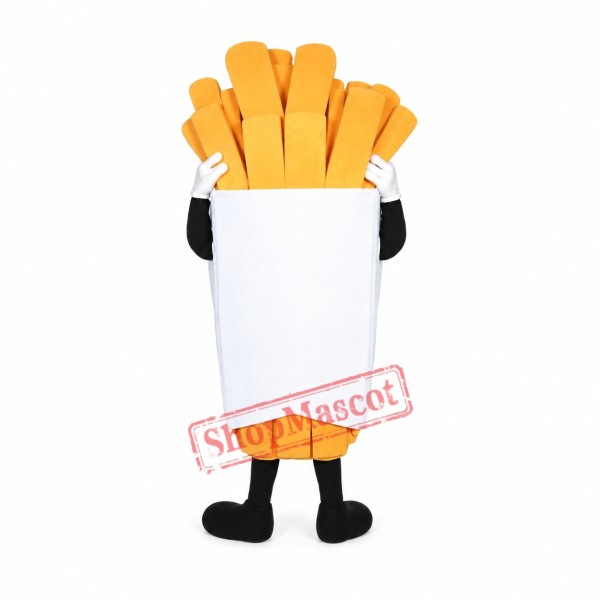 Superb French Fries Mascot Costume Superb French Fries Mascot Costume