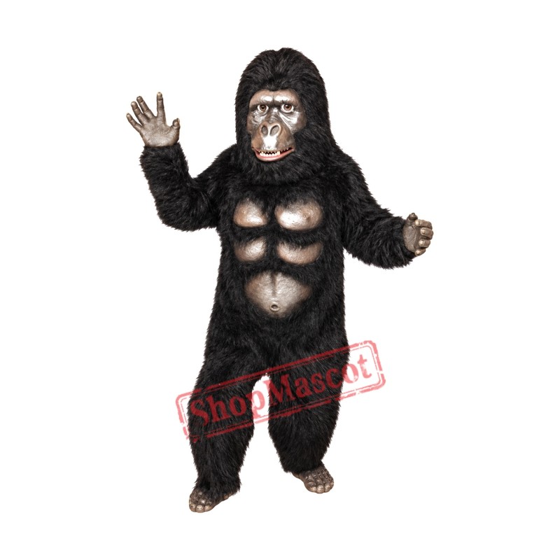 Superb Gorilla Mascot Costume Superb Gorilla Mascot Costume