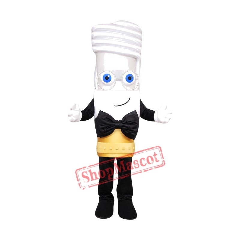 Spiral Bulb Mascot Costume Spiral Bulb Mascot Costume