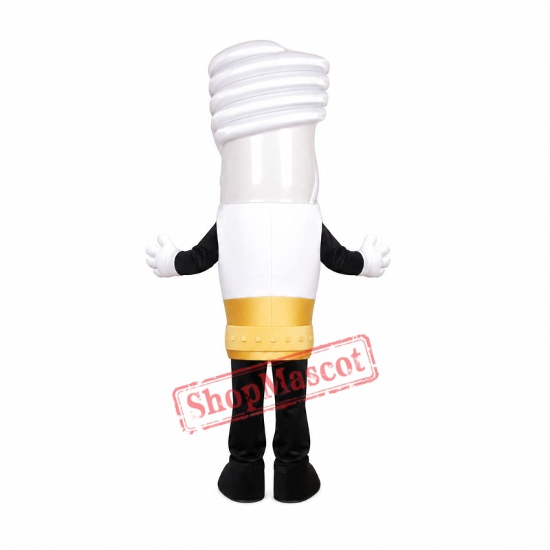 Spiral Bulb Mascot Costume Spiral Bulb Mascot Costume