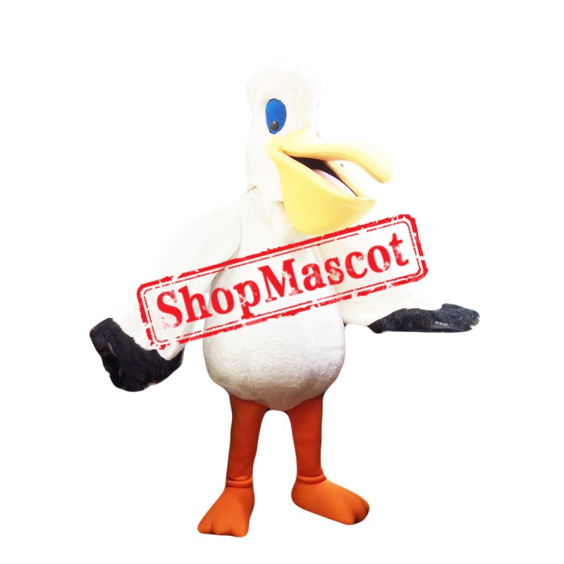 Superb Pelican Mascot Costume