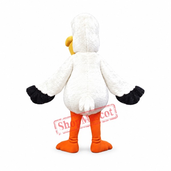 Superb Pelican Mascot Costume Superb Pelican Mascot Costume